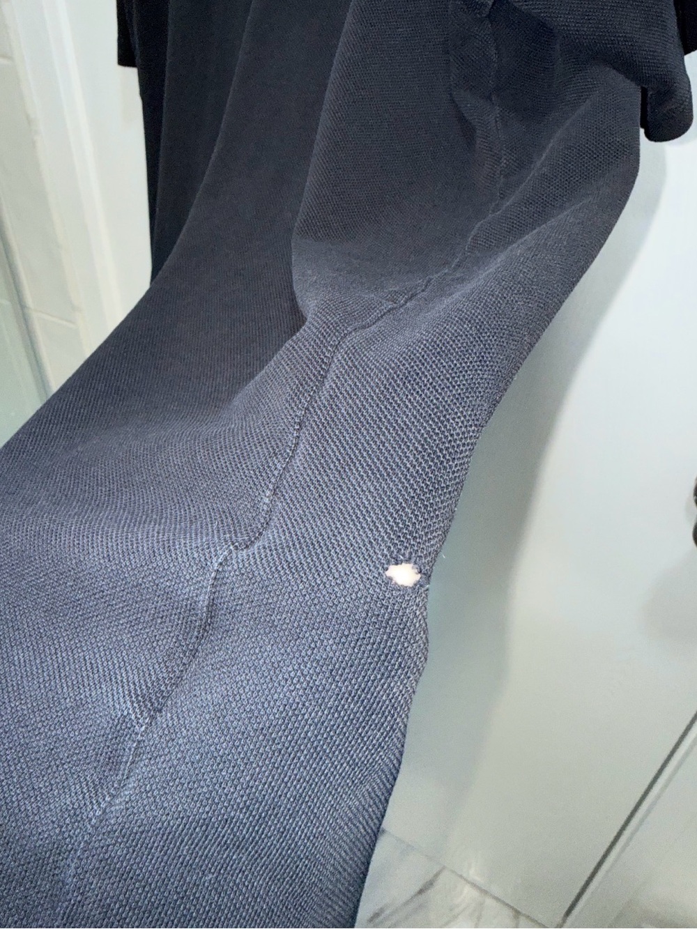 Burberry London Men’s Polo Shirt XXL Black Nova Check Collar - Picture 6 of 9